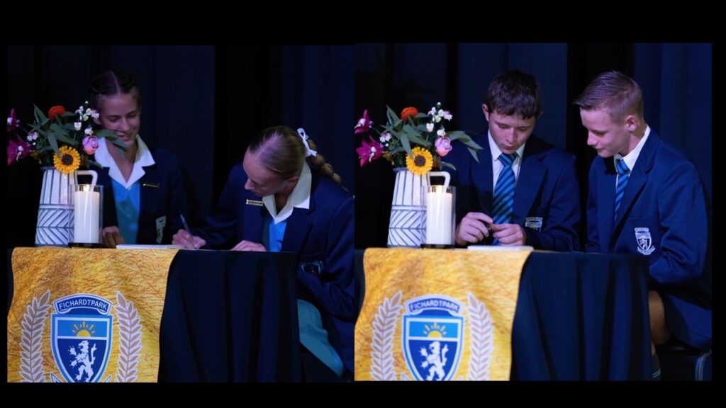 Baadjie-seremonie - Hoërskool Fichardtpark