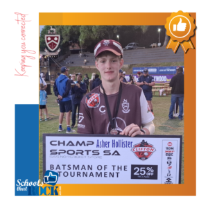 Clifton T20 Cricket Tournament - Kearsney College superior results
