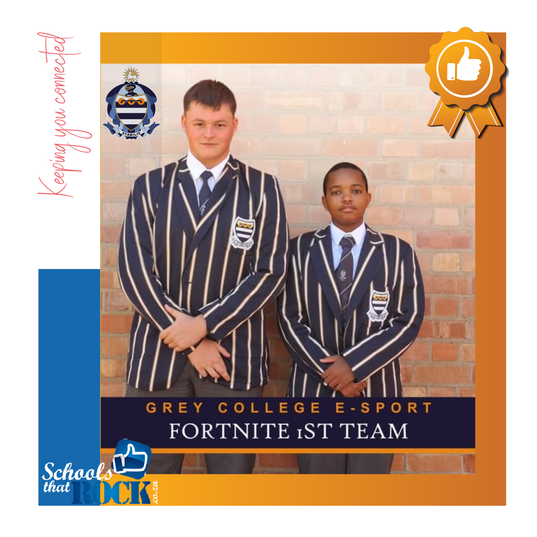 E-Sport – Grey College Fortnite 1st team excellent display