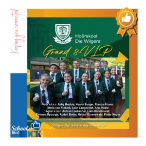 Graad 8's verkies vir VLR - Hoërskool Die Wilgers