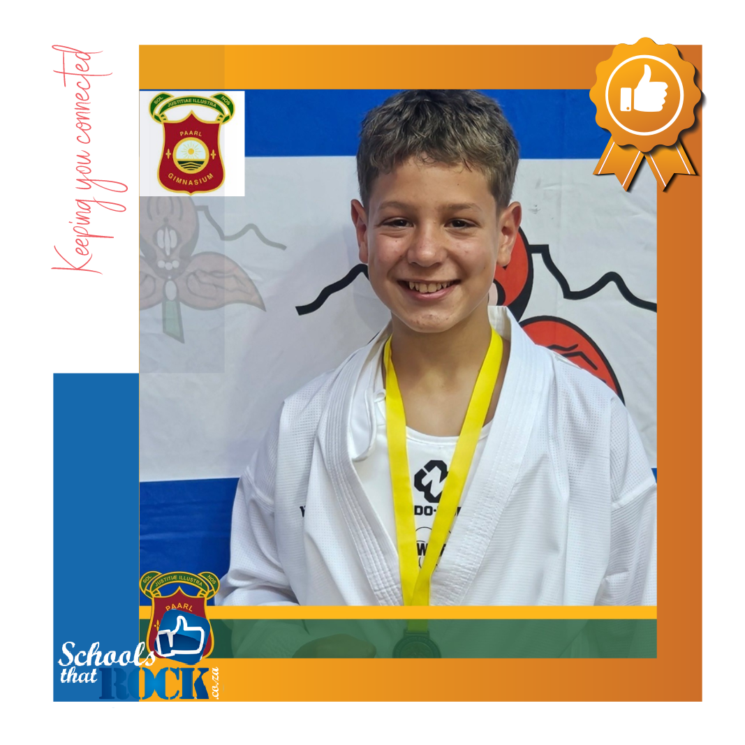 Karate Suid-Afrika – Hoërskool Gimnasium Paarl, Pieter le Roux
