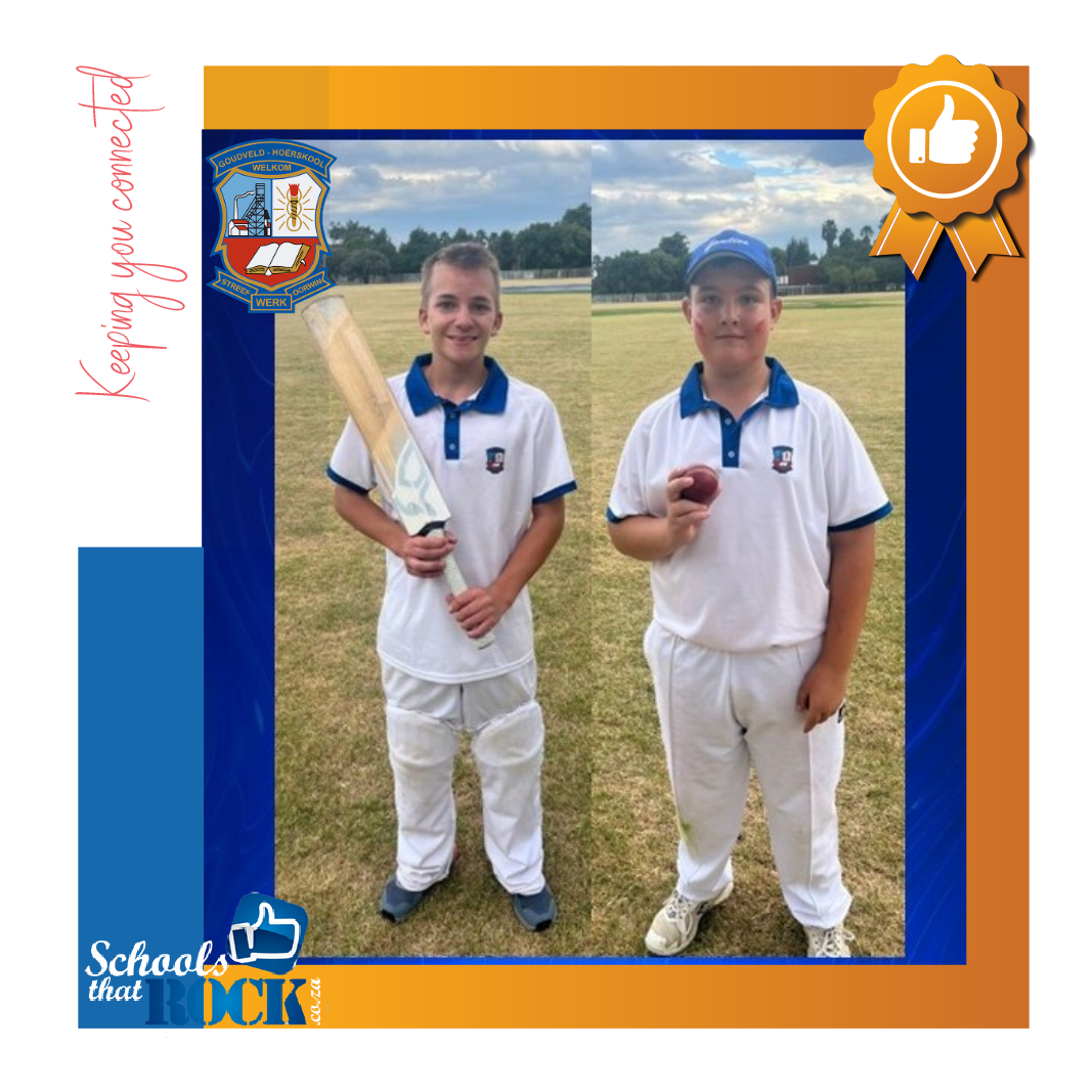 Krieketligawedstryd – Hoërskool Goudveld teen Hoërskool Trio