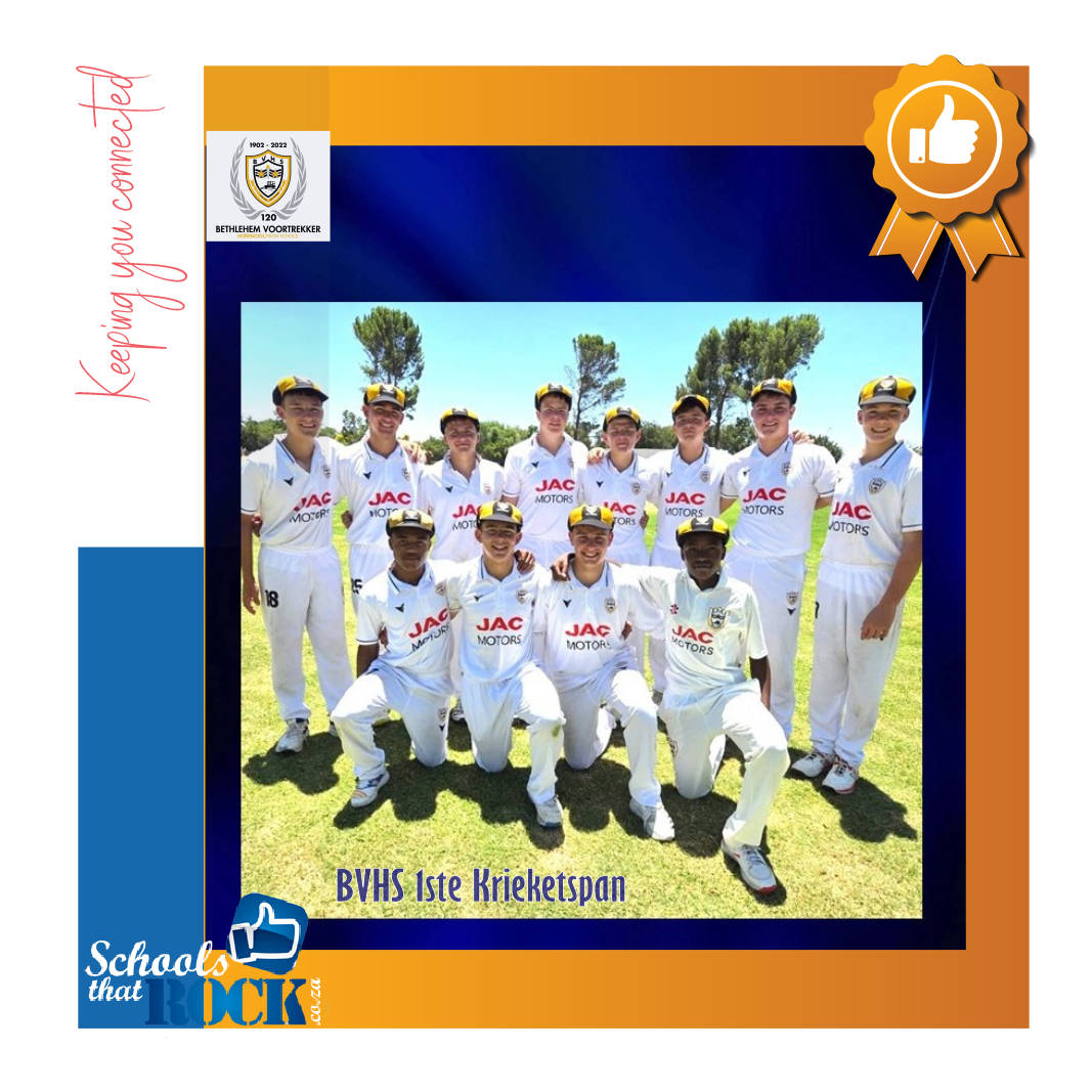 Lejweleputswa o.19A Krieketliga:⁣ BVHS teen St Dominic's