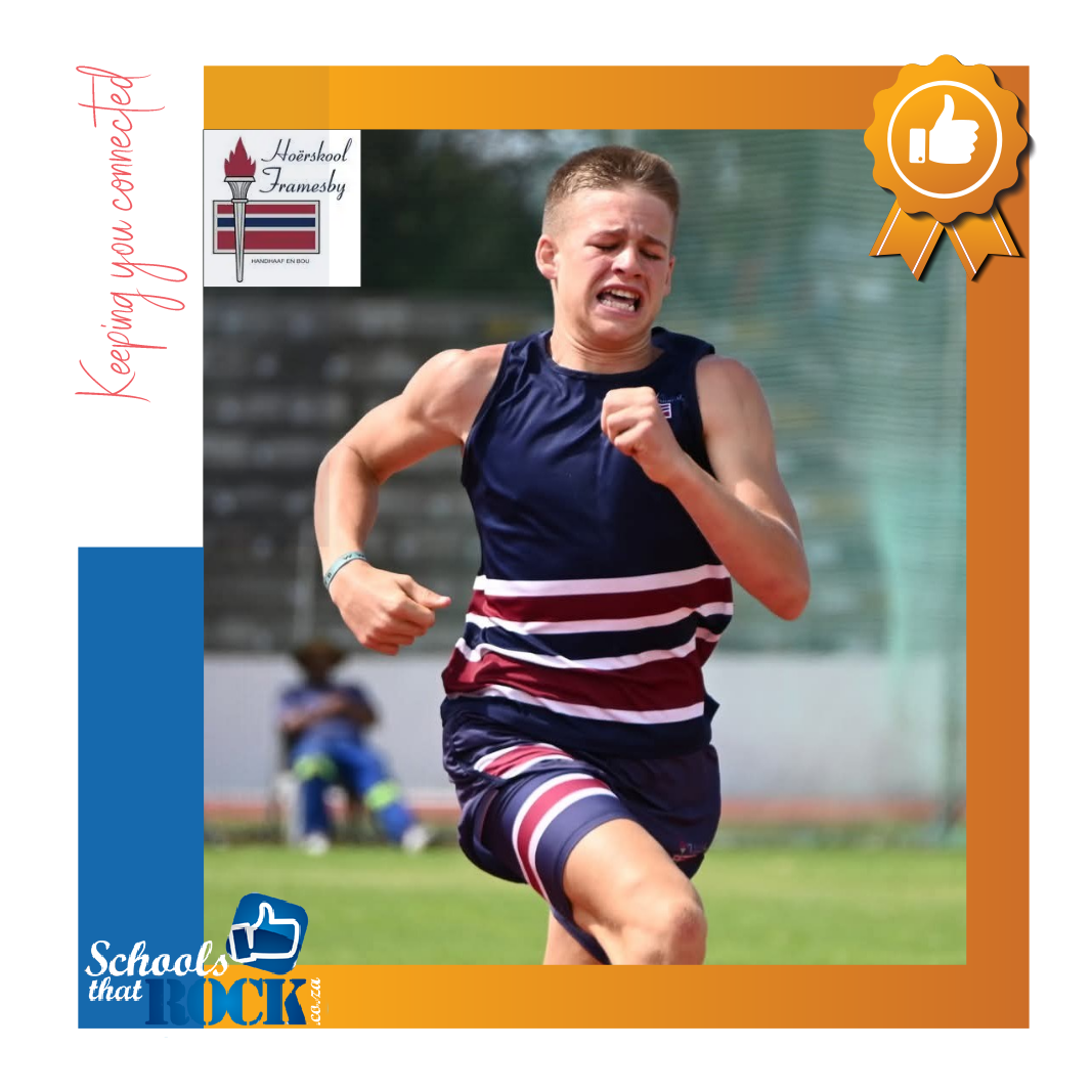 PE HoĆ«rskole-atletiekbyeenkoms – HoĆ«rskool Framesby blink uit
