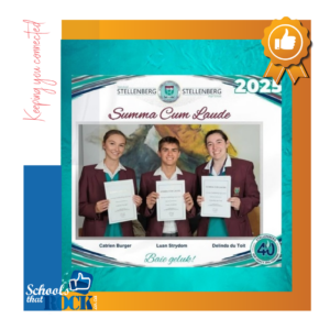 SUMMA CUM LAUDE - Hoërskool Stellenberg leerders vereer