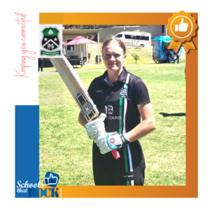 Schools' girls' cricket - Pearson High School vs Stellenberg