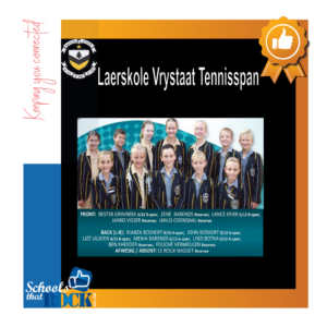 Tennisspelers skitter - Laerskool Truida Kestell