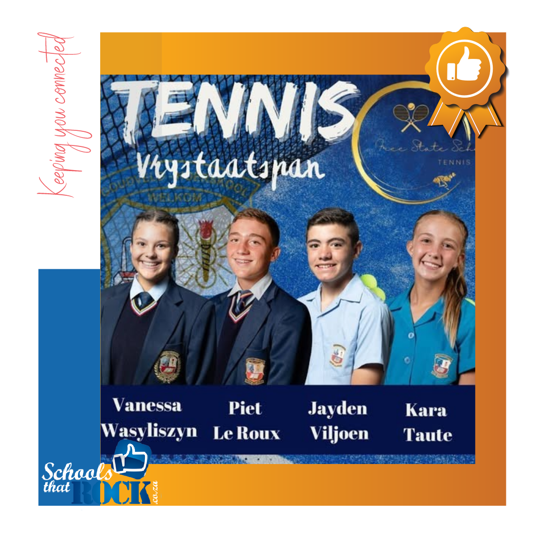 Vrystaat-tennisproewe – Hoërskool Goudveld spelers skitter