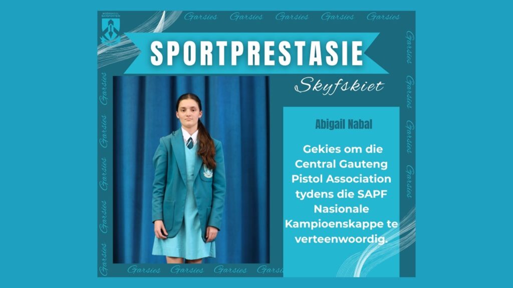 Nasionale SANSSU - Hoërskool Garsfontein