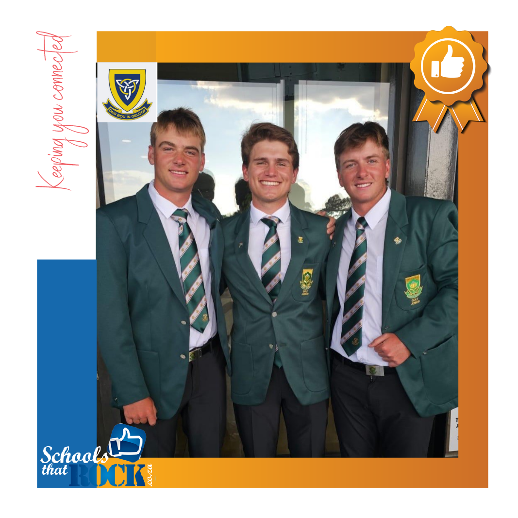 GholfRSA – Hoërskool Waterkloof trots op Cilliers Craig