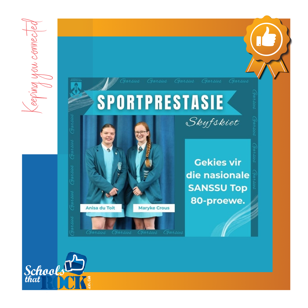 Nasionale SANSSU – Hoërskool Garsfontein