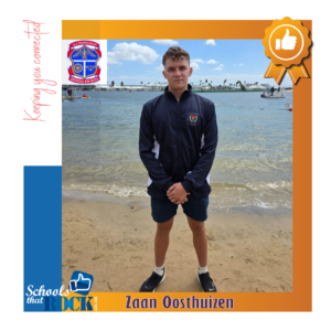 SA Nasional Open Water - Hoërskool Transvalia staan uit.