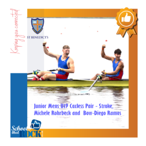 South African school rowing - St Benedict's outstanding