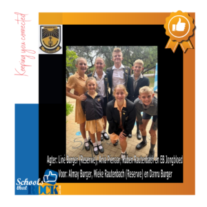 Tweekamp atlete - Hoërskool SPS Brandfort