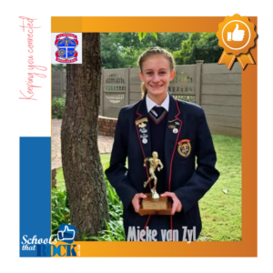 Valia Atletiek - Hoërskool Transvalia bars van trots