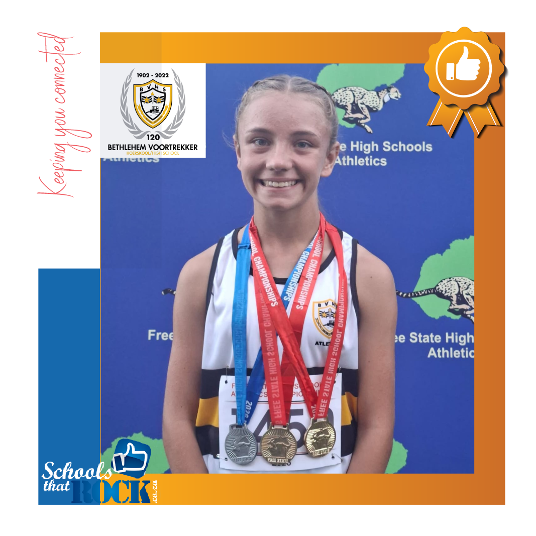 Vrystaat Atletiekkampioenskappe – BVHS atlete skitter