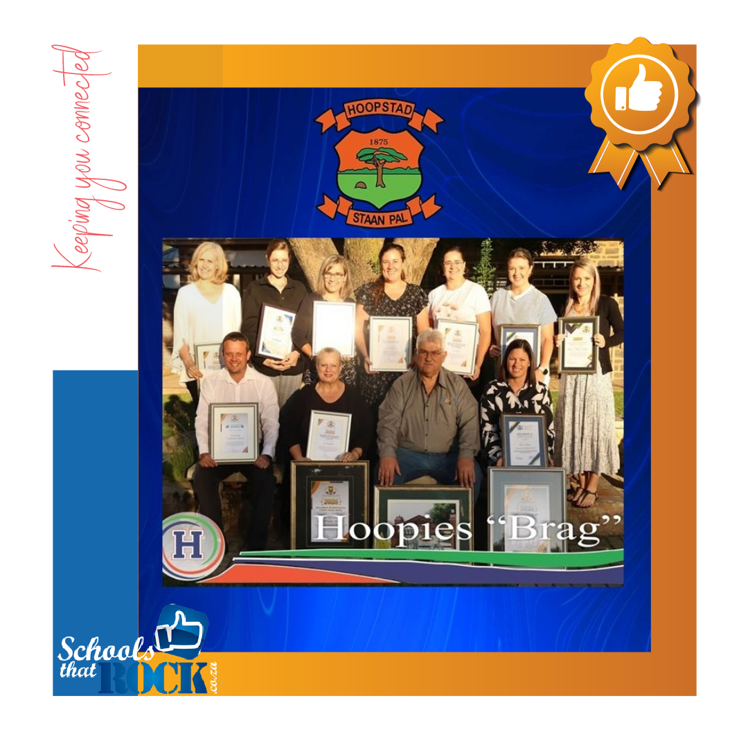 “Well Done”-funksie – Hoërskool Hoopstad personeel skitter