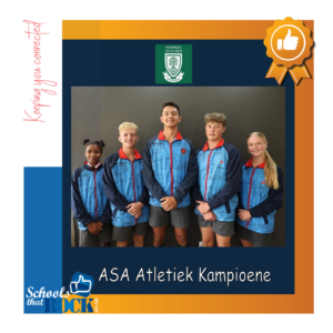 ASA-Kampioenskappe - Hoërskool Die Wilgers