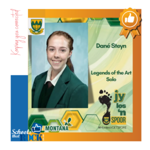 Legends of Art - Hoërskool Montana se Dané Steyn skitter