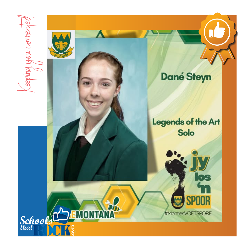 Legends of Art - Hoërskool Montana se Dané Steyn skitter