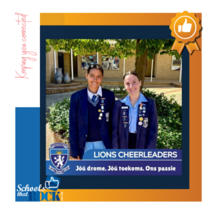 Lions Cheerleaders - Hoërskool Fichardtpark