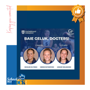Netbalspelers gekies vir Noordwes - Potchefstroom Gimnasium