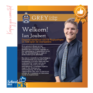 Nuwe personeel - Grey Kollege verwelkom 5 personeellede