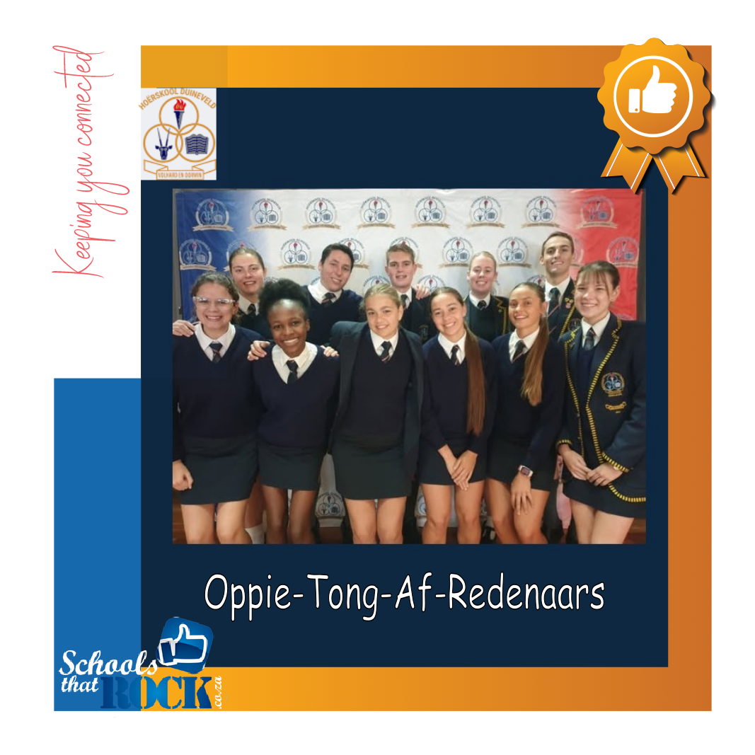Oppie-Tong-Af-Redenaars – Hoërskool Duineveld presteer