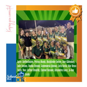 Skole-netbal - Hoërskool Langenhoven teen Hoërskool Punt