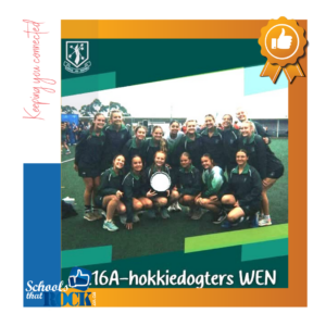 St Mary's Plaatdivisie - Hoërskool Eldoraigne o.16 hokkie wenners