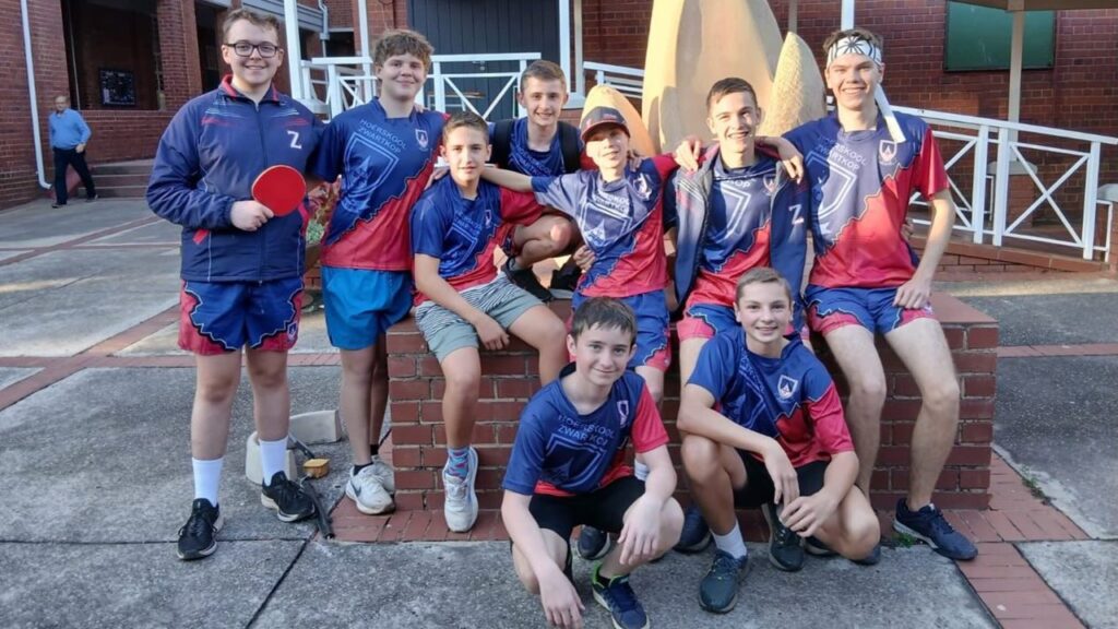 Tafeltennisspanne - Hoërskool Zwartkop skryf geskiedenis