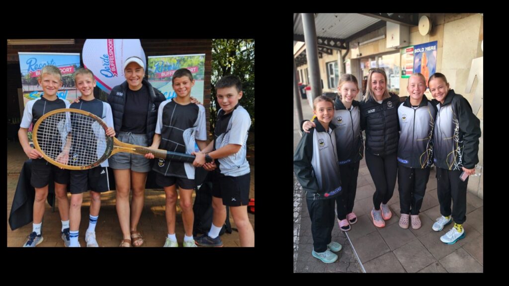 Buffelspoort Prestige Tennistoernooi - Truida Kestell blink uit