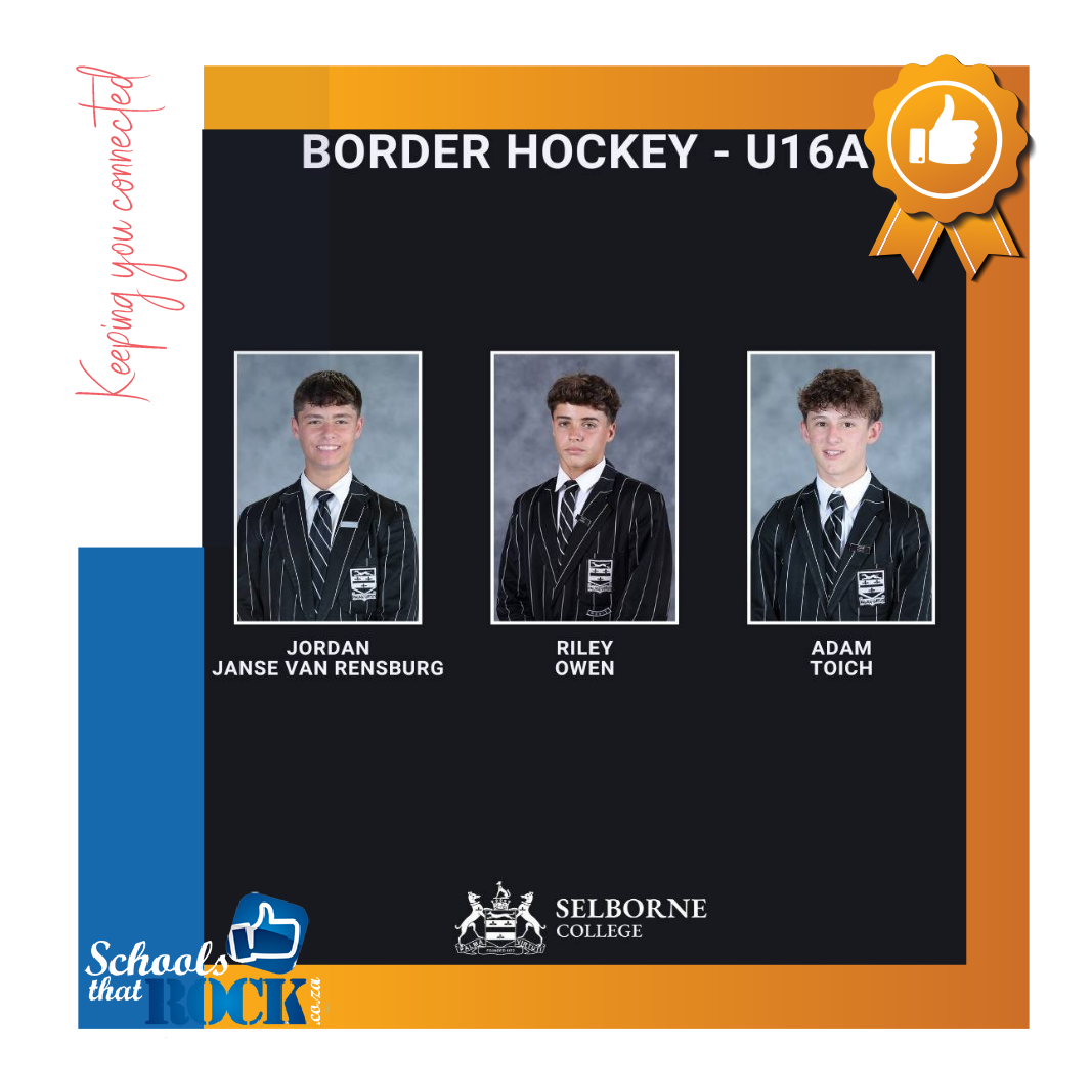 Border Hockey – Selborne College is proud of 22 players selected