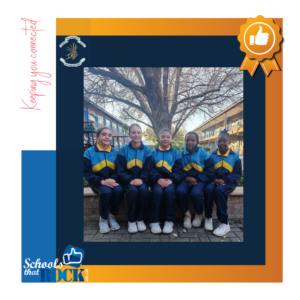 Lejweleputswa-netbalspanne - Laerskool Naudeville spanne skitter