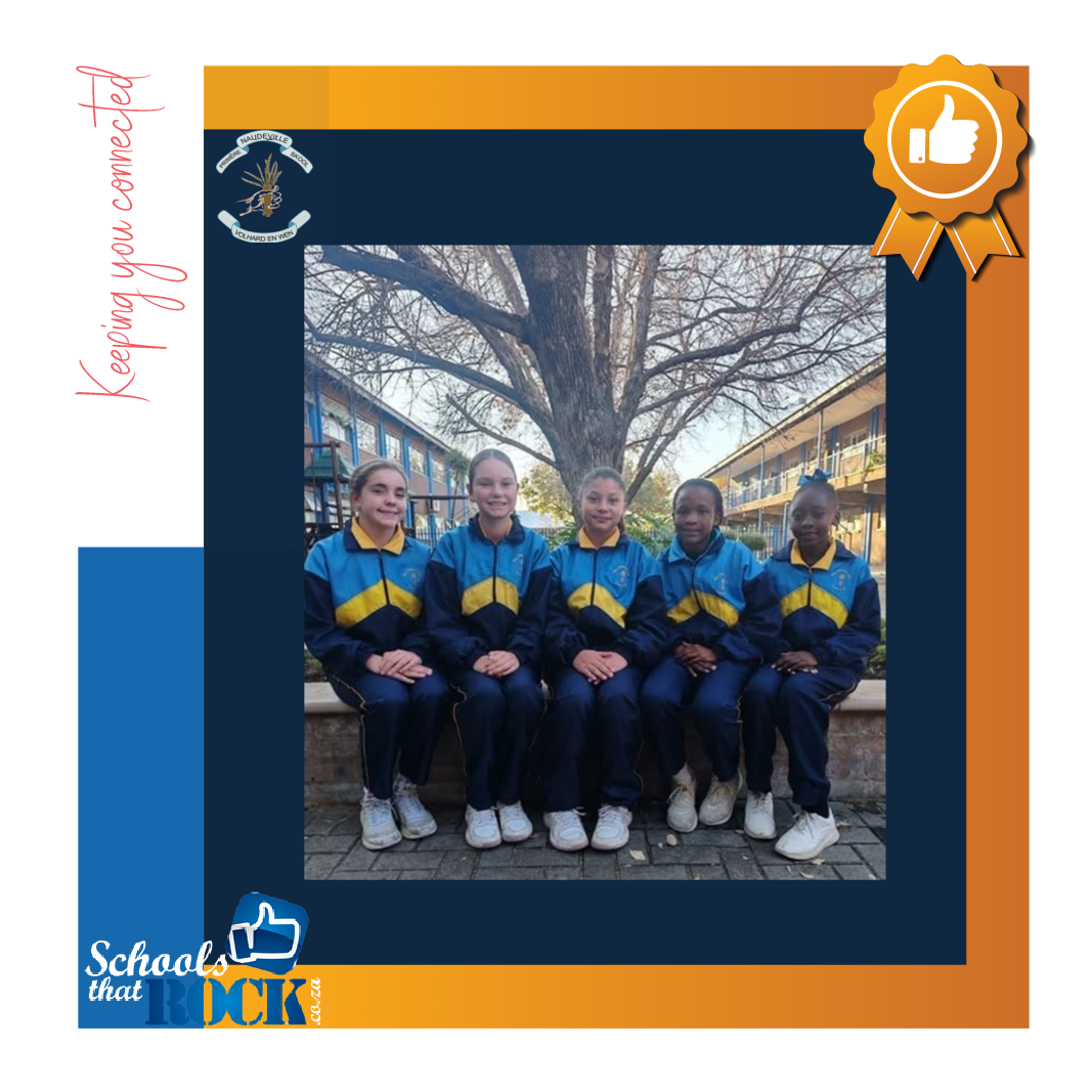Lejweleputswa-netbalspanne – Laerskool Naudeville spanne skitter