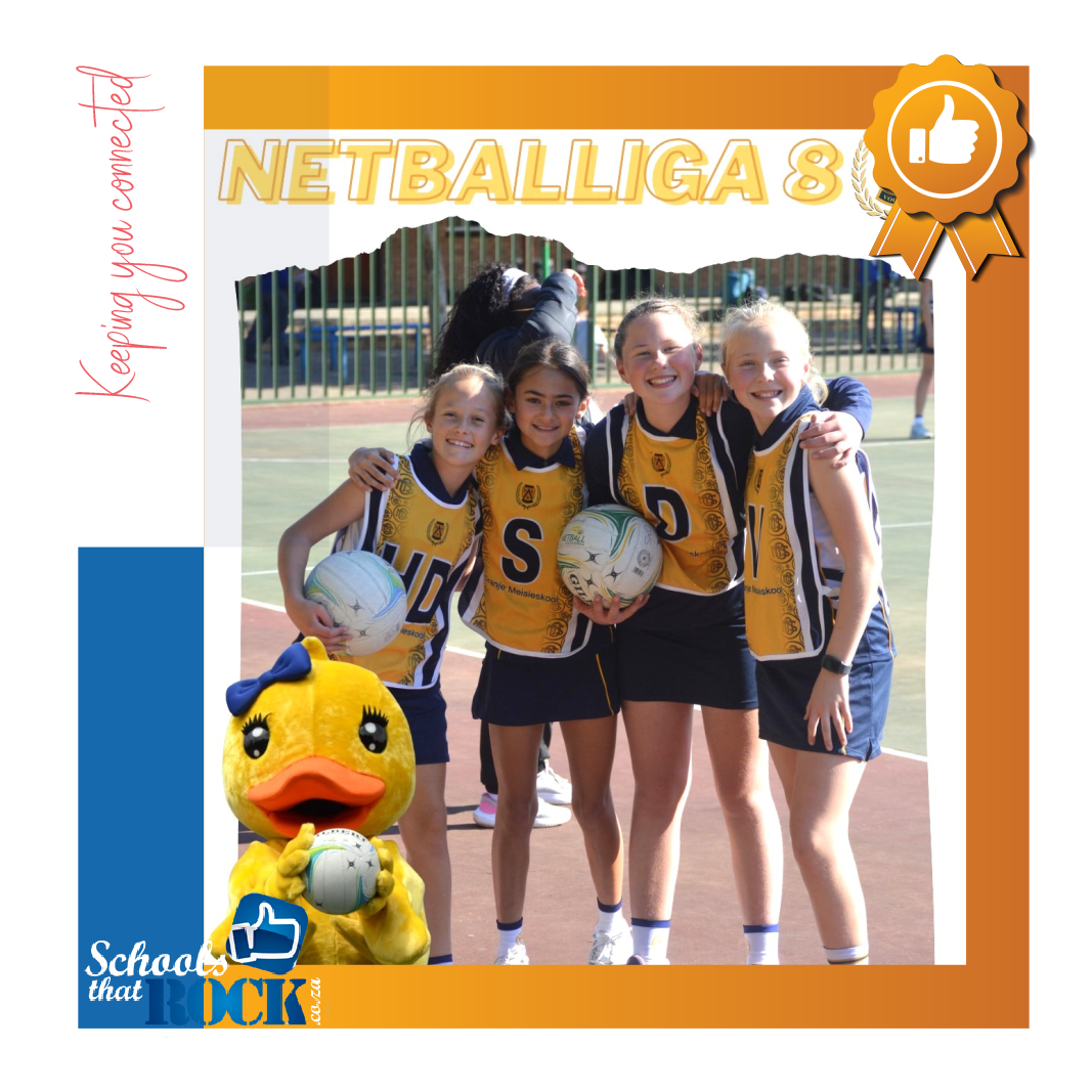 Netbal A-liga 8 spanne – Primêre Meisieskool Oranje