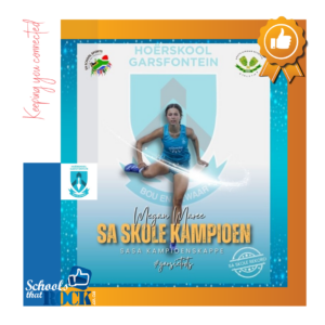 SA Skole-atletiekkampioenskappe - Hoërskool Garsfontein skitter