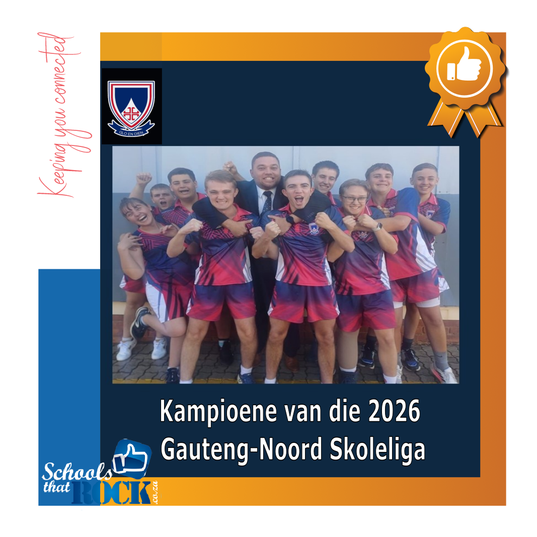 Tafeltennis – Hoërskool Zwartkop maak geskiedenis