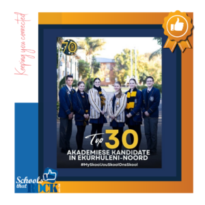 Top 30 Akademiese Kandidate - Hoërskool Kemptonpark