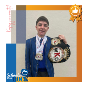 Kickboxing - Hoërskool Swartland leerder presteer