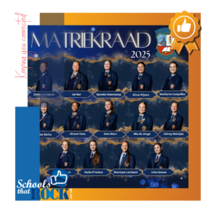 Matriekraad 2025 - Hoërskool Goudveld